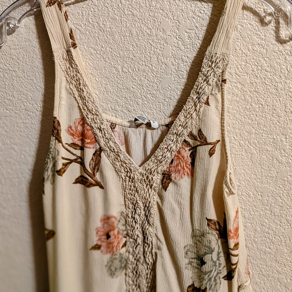 American Eagle Floral Sleeveless Boho Tunic sz.SP - Picture 7 of 11